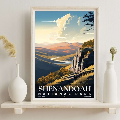 Shenandoah National Park Poster, Travel Art, Office Poster, Home Decor | S7 - image6